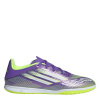adidas F50 Club Adults Indoor Football Boots Purple/White 8.5 (42.7)