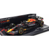 Minichamps Red bull F1 Rb18 Team Oracle Red Bull Racing N 1 Víťaz majstrovstiev sveta Francúzska 2022 Max Verstappen 1:43 Matná modrá žltá červená