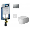 Geberit SET Kombifix 110.302.00.5 +WCzávesné Duravit ME by Starck Riml+sedSC+Sigma01ChrMat 110.302.00.5 NM3