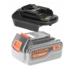 Spojovače.cz Aku adaptér, přechodka pro nářadí Makita a baterie Black&Decker a Stanley