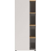 Krémovobiela knižnica v dekore duba 61x145x34 cm Adrano – Germania
