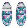 Baby Nellys Fusak maxi s Minky 105x50cm - Flowers, sivý Baby Nellys 8596309147840