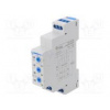 Časové relé 0,1s÷10dní DPDT 250VAC/6A 24VDC DIN -30÷55°C