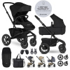 Kočík Easywalker Jimmey set XXL Air + RWS Farba: Pepper Black