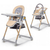 Kinderkraft Feedingova stolička 103 x 50 x 64,5 cm khlast00BegW000 (Kinderkraft Stolička na kŕmenie lastree 3in1wood)