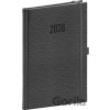 NOTIQUE Týždenný diár Rivoli 2026 (sivý) - Notique