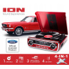 RETRO OTOČNÝ ION MUSTANG LP FM rádio USB / 4-IN-1 (RETRO OTOČNÝ ION MUSTANG LP FM rádio USB / 4-IN-1)