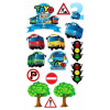 CUKROVÁ TLAČ jedlý obrázok na tortu Cukrová hmota Tayo the Little Bus SADA 4