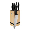Sada nožov Berlingerhaus se stojanem Bamboo 6 ks Matte black Collection