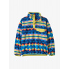 Mikina detská Patagonia LW Synchilla Snap-T Pullover - diamond stripe/uplift blue