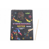 Vyškrabávací notes 20x13,5 cm /12 listov