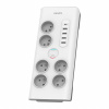 Philips SPN7060WA/60 prepäťová ochrana Biela 6 AC zásuvky/AC zásuviek 2 m (PHIL-SPN7060WA/60)