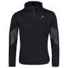 Pánske mikiny Head Club 22 Tech Hoodie M - Čierny (S)