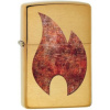 ZIPPO Zapaľovač RUSTY FLAME DESIGN (23162)