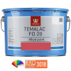 TIKKURILA® TEMALAC FD 20 Alkydová barva, 9 l, RAL Classic Odstín (barva): RAL 3018 - jahodová červená