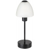 Rabalux Lydia stolová lampa 1x40 W biela-čierna 2296