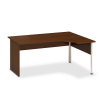 Interiér Říčany Ergonomický stôl ProOffice A 180 x 120/80 cm, pravý, orech