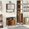 zahrada-XL Sada kúpeľňového nábytku 3 pcs Staré drevo 33 x 33 x 185.5 cm 3332575