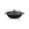 Orion Pánev Wok Grande se skleněnou poklicí 32 cm