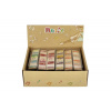 Harmonika drevená 13cm 4 farby v blistri