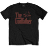 Tričko Godfather - Logo Brown Čierna 3XL