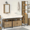 zahrada-XL Sada kúpeľňového nábytku 4 pcs dub artisan 33 x 33 x 185.5 cm 3334420