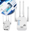 SILNÝ WZMACNIACZ WIFI SIGNÁLU, DOSAH 5 G, VSTAVANÁ BEZPEČNOSTNÁ ANTÉNA 1200 MB/S