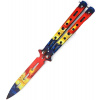 Benchmade tréningový motýlik Real Knife Professional Farba: dúhová