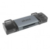 AKASA čtečka karet AK-CR-12, externí, 2-In-1 USB 3.2 Akasa