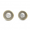 Guess náušnice UNIQUE SOLITAIRE JUBE03396JWYGT/U