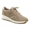Jana 8-23766-46 béžové dámske poltopánky na kline EUR 40