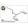 Magnaflow výfuk 16856 Subaru Impreza WRX 2.5L Sedan 2008-10 (MagnaFlow #16856 Cat-Back Street Series)