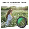Fujifilm Black Mist 1/4 filter, black, lens HD coating waterproof and scratch-resistant, K&F Concept