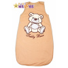 Baby Nellys Spací vak Medvedík TEDDY hnedý