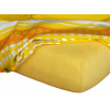Dadka Froté prestieradlo tmavo žltá rozmer 90x200 cm.