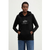 Mikina Alpha Industries Basic Hoodie BL Mirror Leo W 196032ML čierna S