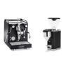 La Pavoni Cellini Classic, black + Rocket Espresso GIANNINO, black/chrome