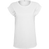 Build your Brand Tričko BY 021, krátký rukáv, dámské COT56002100103-white L Bílá