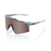 100% SPEEDCRAFT - Soft Tact Stone Grey - HiPER Crimson Silver Mirror Lens