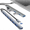 HUB USB 3.0 ROZDZIELACZ ROZGAŁĘŹNIK 7 PORTÓW 7X USB SLIM 7V1 AKTÍVNY USB-A
