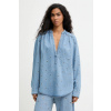 Riflová blúzka Pinko 105785.A33C modrá 38