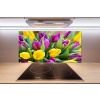 Panel do kuchyne Farebné tulipány 100x50 cm