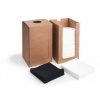 Obrúsok PREMIUM biely 20 x 20 cm v boxe [100 ks]