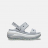Crocs Classic Mega Crush Sandal Light Grey