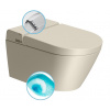 GSI WCLEAN závesné WC Swirlflush s integrovaným elektronickým bidetom, creta dual-mat 7418K08