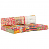zahrada-XL Podložka na paletovú sedačku, farebná, látka, patchwork 287717