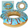 BESTWAY Nafukovací kruh na plávanie - 107cm - max 100kg - modrý donut