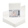 EKO Plachta nepremokavá s gumou žerzejovo-biela 120 × 60 cm 5903636118291
