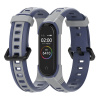Xiaomi Mi Band 3/4 náhradný náramok - Odolný Farba: Šedá-námornícka modrá MBSCZ-4DSGSNM
