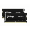 Kingston RAM FURY Impact - 32 GB (2 x 16 GB Kit) - DDR5 5600 SO-DIMM CL40 (KF556S40IBK2-32)